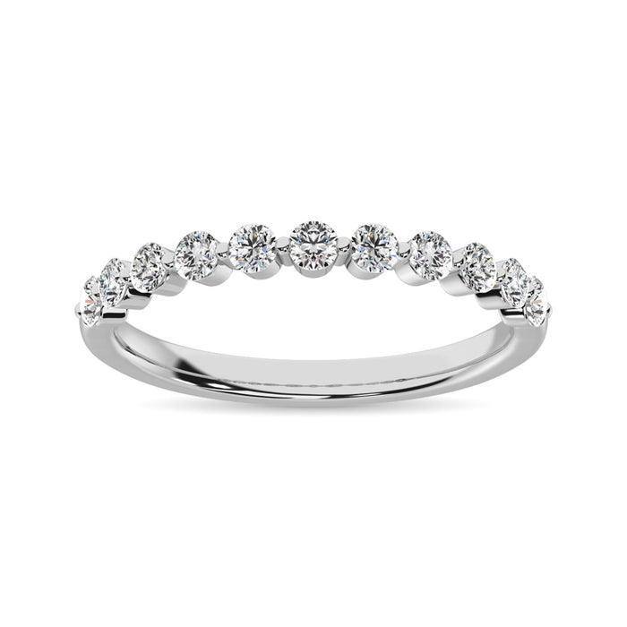 Diamond 3/4 Ct.Tw. Stackable Band in 14K White Gold