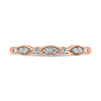 Thumbnail for Diamond 1/5 Ct.Tw. Stack Band in 14K Rose Gold