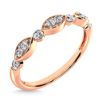 Thumbnail for Diamond 1/5 Ct.Tw. Stack Band in 14K Rose Gold