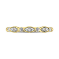 Thumbnail for Diamond 1/5 Ct.Tw. Stack Band in 14K Yellow Gold