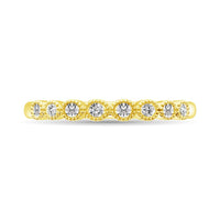 Thumbnail for Diamond 1/6 Ct.Tw. Stack Band in 14K Yellow Gold