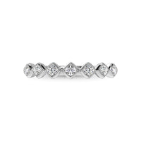 Thumbnail for 14K White Gold 1/6 Ctw Diamond Annivesary Ring