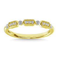 Thumbnail for Diamond 1/6 Ct.Tw. Stack Band in 14K Yellow Gold