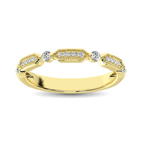 Thumbnail for Diamond 1/5 Ct.Tw. Stack Band in 14K Yellow Gold