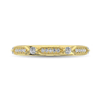 Thumbnail for Diamond 1/5 Ct.Tw. Stack Band in 14K Yellow Gold
