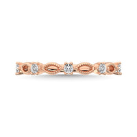 Thumbnail for Diamond 1/5 Ct.Tw. Stackable Ring in 14K Rose Gold