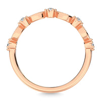 Thumbnail for Diamond 1/5 Ct.Tw. Stackable Ring in 14K Rose Gold