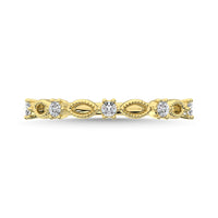 Thumbnail for Diamond 1/5 Ct.Tw. Stack Band in 14K Yellow Gold