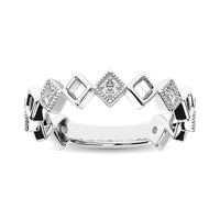 Thumbnail for Diamond 1/6 Ct.Tw. Stack Band in 14K White Gold
