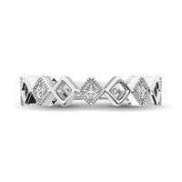 Thumbnail for Diamond 1/6 Ct.Tw. Stack Band in 14K White Gold