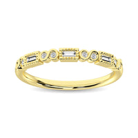 Thumbnail for Diamond 1/10 Ct.Tw. Stack Band in 14K Yellow Gold