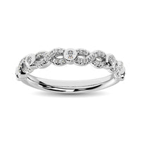 Thumbnail for Diamond 1/4 Ct.Tw. Stack Band in 14K White Gold