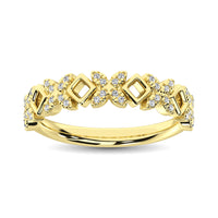 Thumbnail for Diamond 1/5 Ct.Tw. Stack Band in 14K Yellow Gold