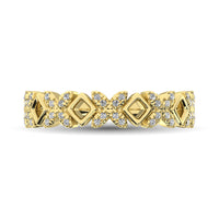 Thumbnail for Diamond 1/5 Ct.Tw. Stack Band in 14K Yellow Gold
