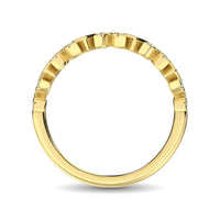 Thumbnail for Diamond 1/5 Ct.Tw. Stack Band in 14K Yellow Gold