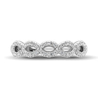 Thumbnail for Diamond 1/4 Ct.Tw. Stack Band in 14K White Gold