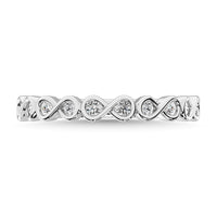 Thumbnail for Diamond 1/5 Ct.Tw. Stack Band in 14K White Gold