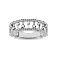 Thumbnail for 10K White Gold 1/4 Ct.Tw. Diamond Fashion Ring