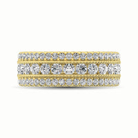 Thumbnail for 14K Yellow Gold 1 1/3 Ct.Tw. Diamond Anniversary Ring