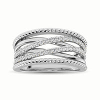 Thumbnail for 14K White Gold 1/3 Ct.Tw. Diamond Fashion Ring