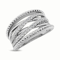 Thumbnail for 14K White Gold 1/3 Ct.Tw. Diamond Fashion Ring