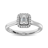 Thumbnail for Diamond 1/3 Ct.Tw. Engagement Ring in 14K White Gold