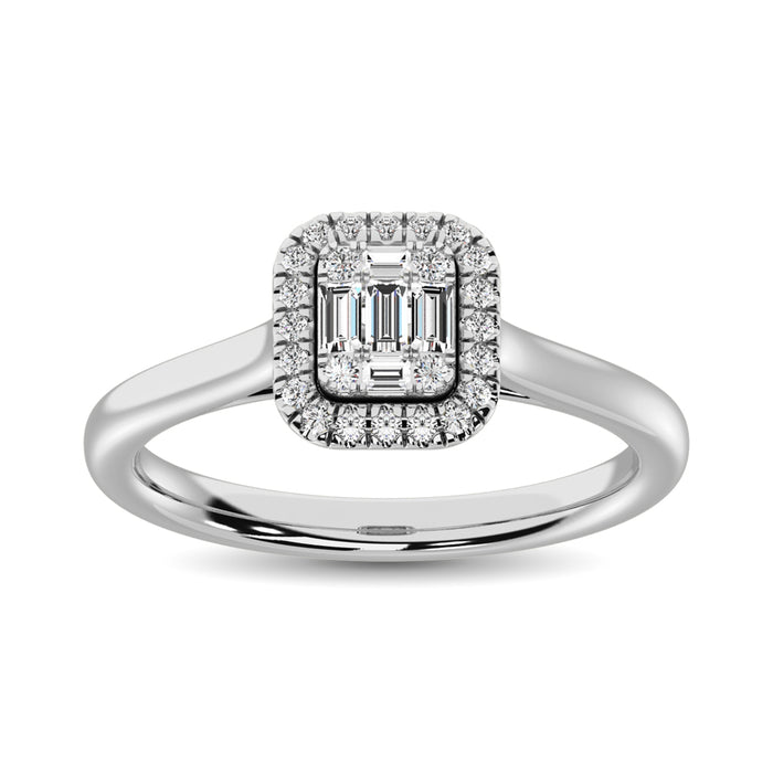 Diamond 1/3 Ct.Tw. Engagement Ring in 14K White Gold