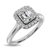 Thumbnail for Diamond 1/3 Ct.Tw. Engagement Ring in 14K White Gold