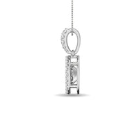 Thumbnail for Moving Diamond 5/8 ct tw Pendant in 14K White Gold