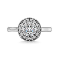 Thumbnail for Diamond 1/2.Tw. Engagement Ring in 14K White Gold