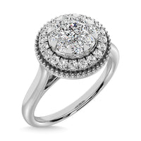 Thumbnail for Diamond 1/2.Tw. Engagement Ring in 14K White Gold