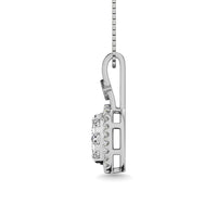 Thumbnail for Diamond 3/8 Ct.Tw. Cluster Pendant in 10K White Gold
