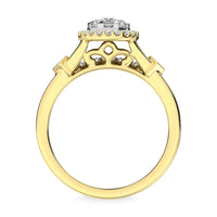 Thumbnail for Diamond 1/2.Tw. Bridal Ring in 10K Yellow Gold