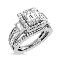 Thumbnail for Diamond 1 Ct.Tw. Engagement Ring in 14K White Gold