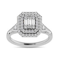 Thumbnail for Diamond 3/4 Ct.Tw. Engagement Ring in 14K White Gold