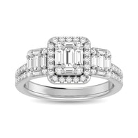 Thumbnail for Diamond 1 Ct.Tw. Engagement Ring in 14K White Gold