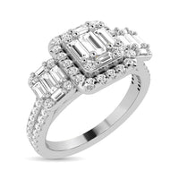 Thumbnail for Diamond 1 Ct.Tw. Engagement Ring in 14K White Gold