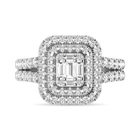 Thumbnail for Diamond 1 Ct.Tw. Engagement Ring in 14K White Gold