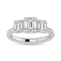 Thumbnail for Diamond 3/4 Ct.Tw. Engagement Ring in 14K White Gold