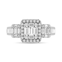 Thumbnail for Diamond 7/8 Ct.Tw. Engagement Ring in 14K White Gold