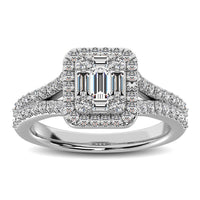 Thumbnail for Diamond 3/4 Ct.Tw. Engagement Ring in 14K White Gold