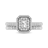 Thumbnail for 14K White Gold 1Ct.Tw. Diamond keyani Bridal Ring
