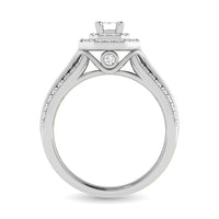 Thumbnail for 14K White Gold 1 Ct.Tw. Emerald Cut Diamond Engagement Ring