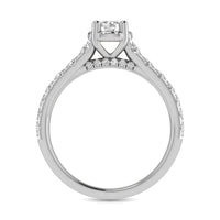 Thumbnail for 14K White Gold 1 1/4Ct.Tw. Diamond Round Cut keyani Bridal Ring