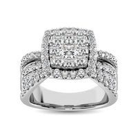Thumbnail for Diamond 1 Ct.Tw. Engagement Ring in 14K White Gold