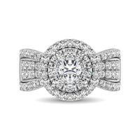 Thumbnail for Diamond 2 Ct.Tw. Round Shape Engagement Ring in 14K White Gold