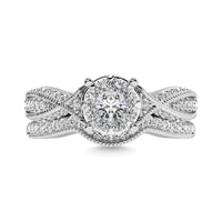 Thumbnail for Diamond 1 Ct.Tw. Bridal Ring in  14K White Gold