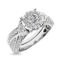 Thumbnail for Diamond 1 Ct.Tw. Bridal Ring in  14K White Gold
