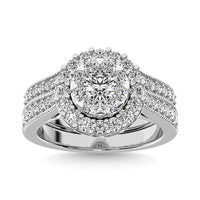 Thumbnail for Diamond 1 1/2 Ct.Tw. Bridal Ring in  14K White Gold