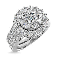 Thumbnail for Diamond 1 1/2 Ct.Tw. Bridal Ring in  14K White Gold